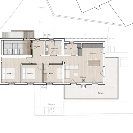 Casa Glisch Im Zentrum Von Sedrun, Mit Sauna