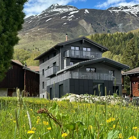 Casa Glisch Im Zentrum Von Sedrun, Mit Sauna Lejlighed