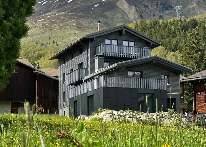 Casa Glisch Im Zentrum Von Sedrun, Mit Sauna Apartamento