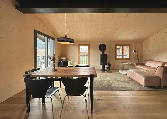 Appartement Casa Glisch Im Zentrum Von Sedrun, Mit Sauna